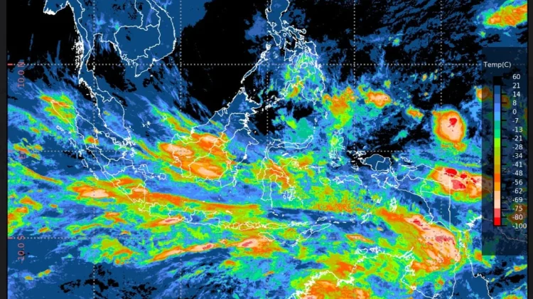 Prakiraan Cuaca Ibu  Kota Provinsi se-Indonesia, 2 Maret